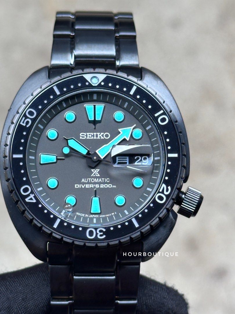 Brand New Japan Edition Seiko Prospex Night Vision Stealth King