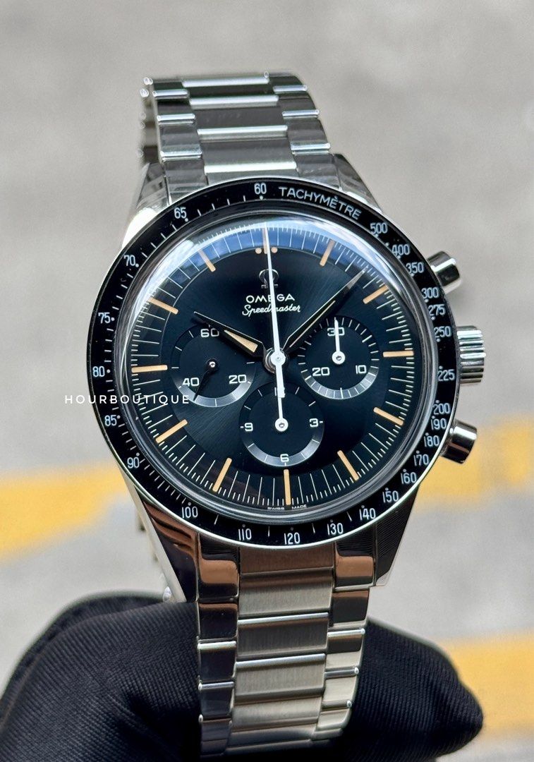 Brand New Omega SpeedMaster MoonWatch , First Omega in Space Mechanical Chronograph Watch 310.30.40.50.06.001