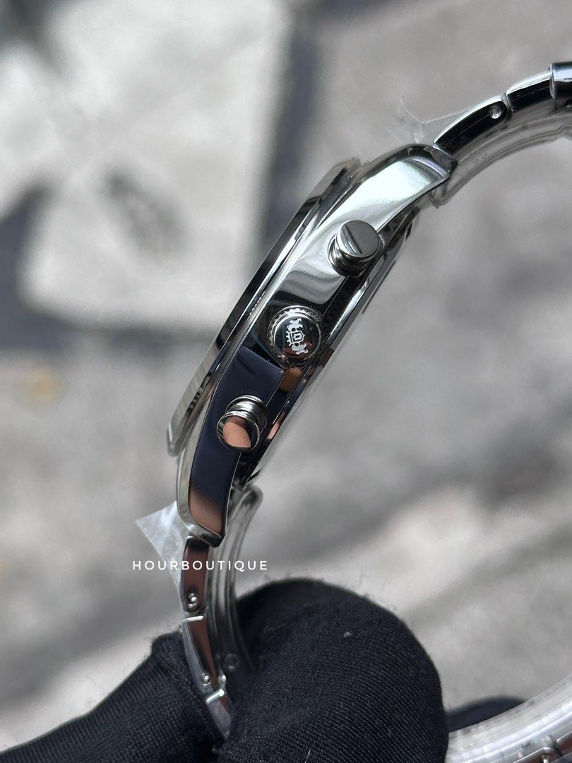 Brand New Orient Classics Solar Powered Panda Dial Chronograph Watch RA-TX0305S
