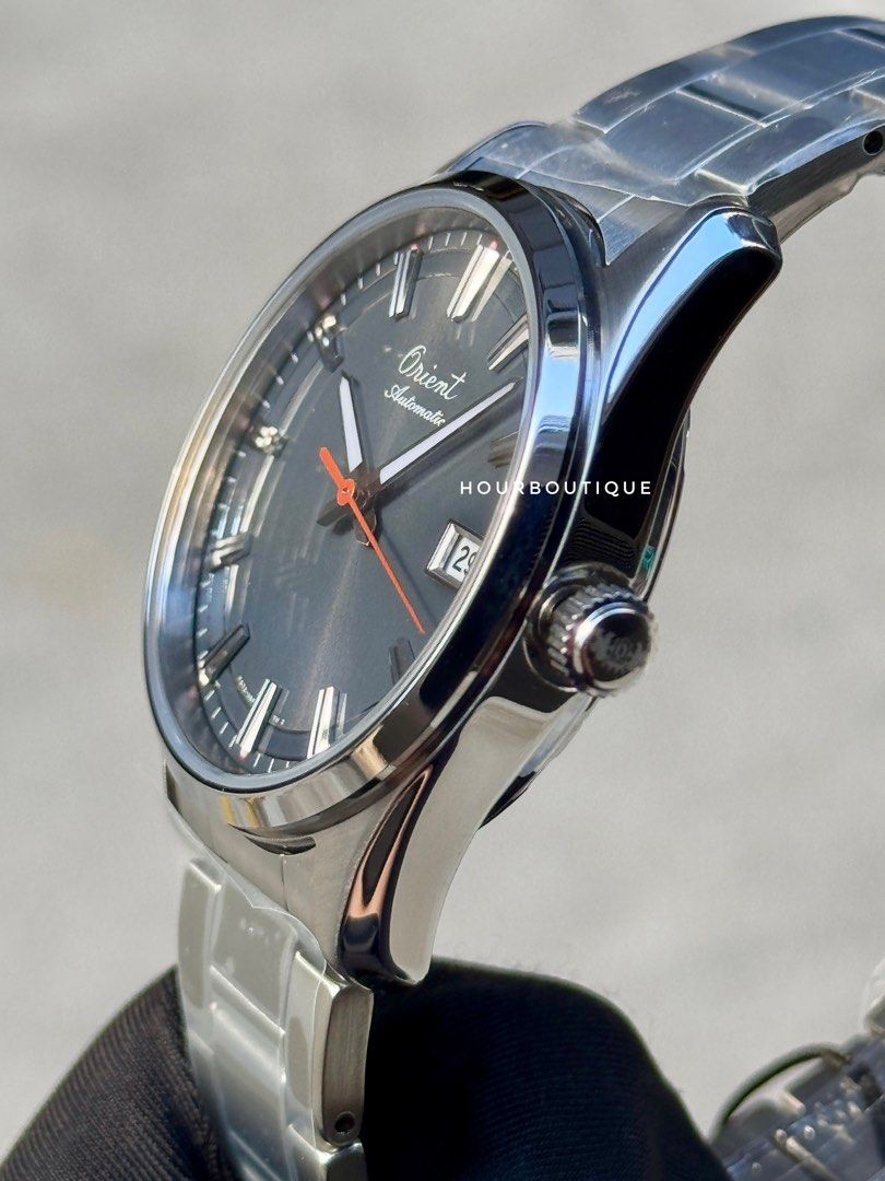 Brand New Orient Gray Dial 75th Anniversary Automatic Watch RA-AC0R04N