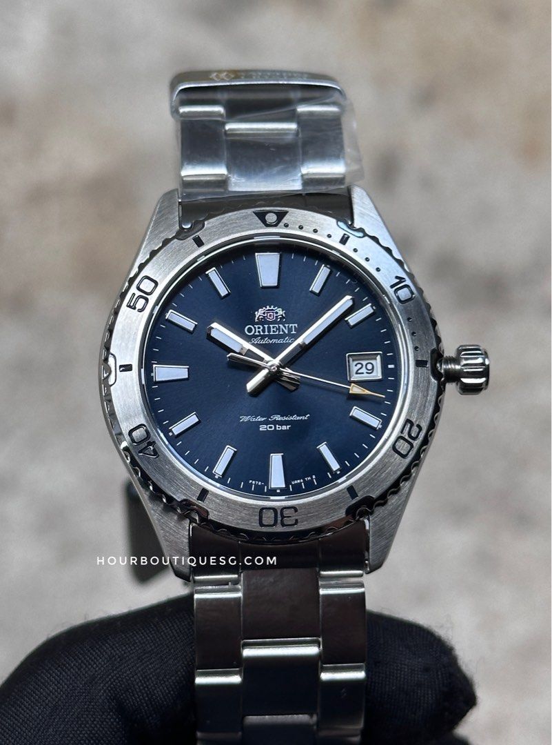 Brand New Orient Mako 3 Dark Blue Dial 40mm Automatic Divers Watch RA-AC0Q02L