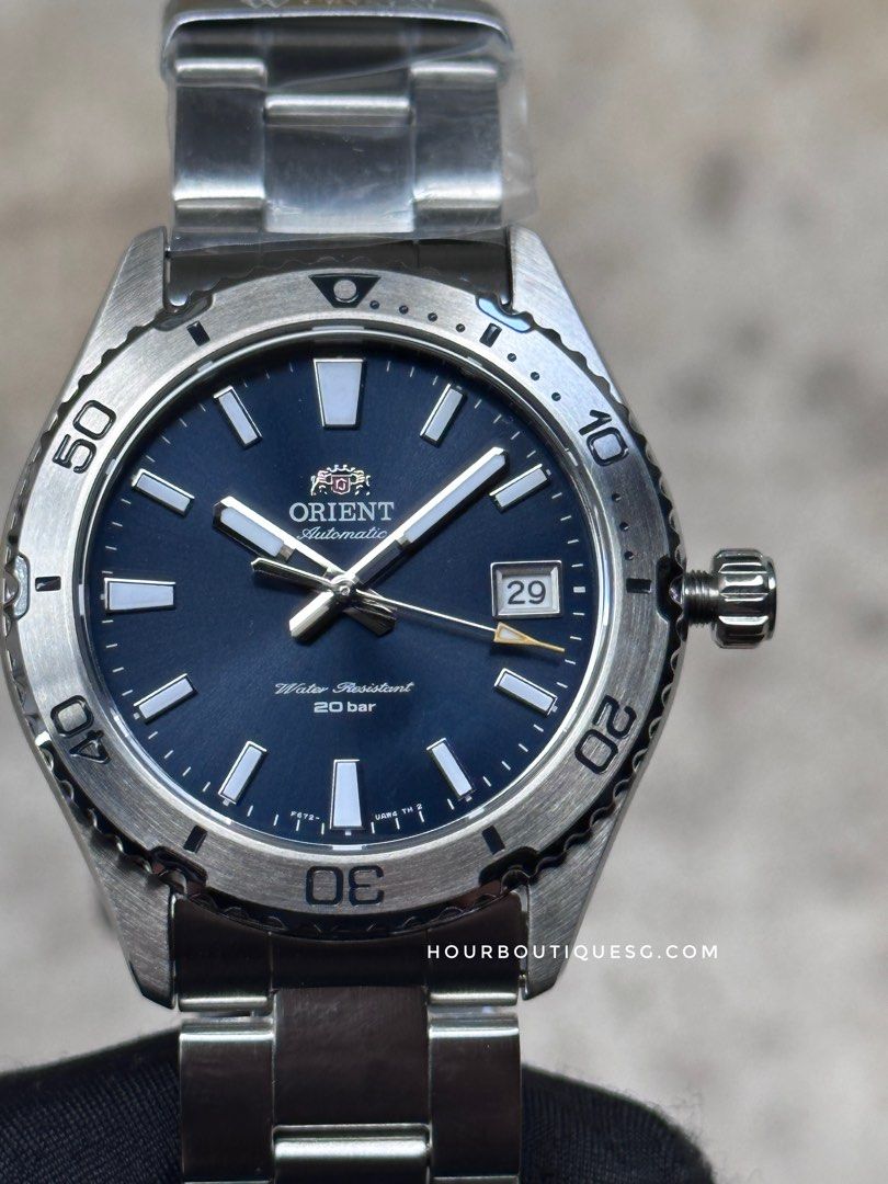 Brand New Orient Mako 3 Dark Blue Dial 40mm Automatic Divers Watch RA-AC0Q02L