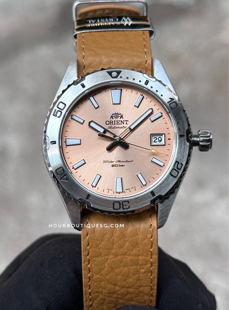 Nato Strap Orient Diver Orange Brand New Orient Mako Orange Dial