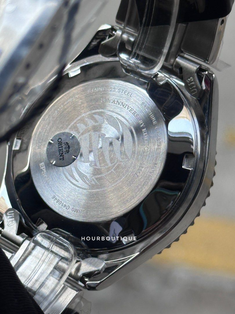 Brand New Orient Mako Sapphire Limited Edition Wave Dial Mens Automatic Watch RA-AA0822L