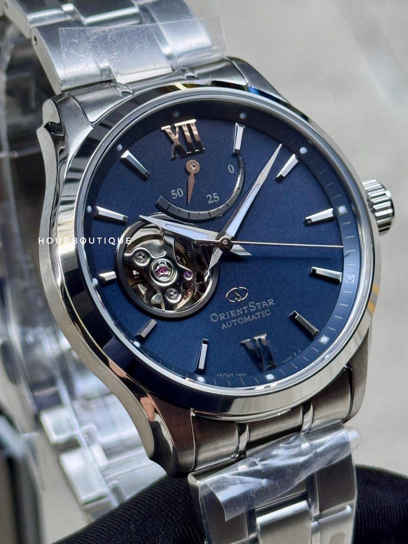 Brand New Orient Star 75th Anniversary MidNight Blue Dial Automatic Watch RE-AT0021T