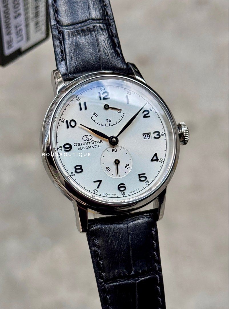 Brand New Orient Star Automatic White Dial Dress Watch RE-AW0004S