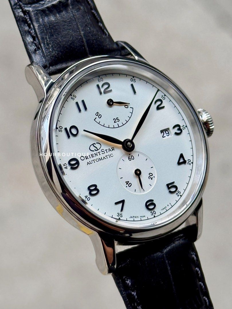 Brand New Orient Star Automatic White Dial Dress Watch RE-AW0004S