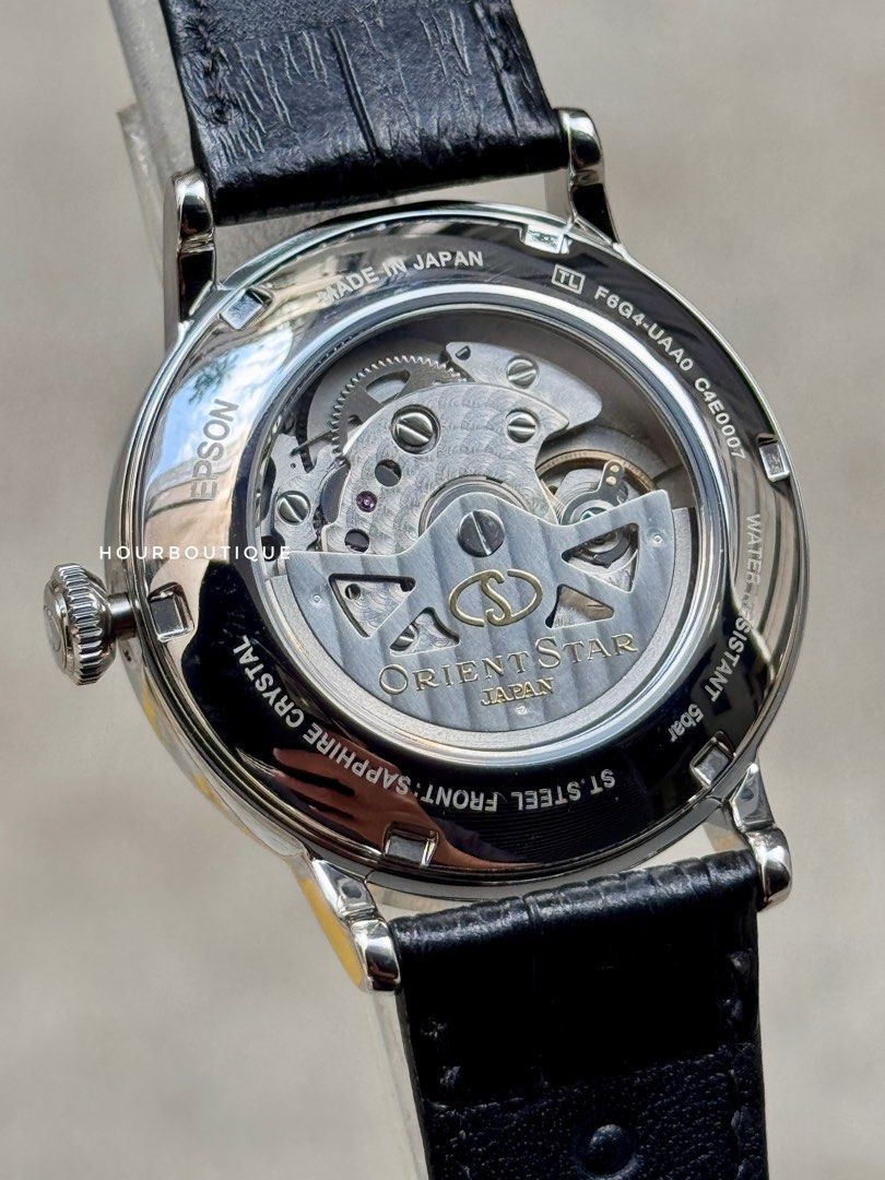 Brand New Orient Star Automatic White Dial Dress Watch RE-AW0004S