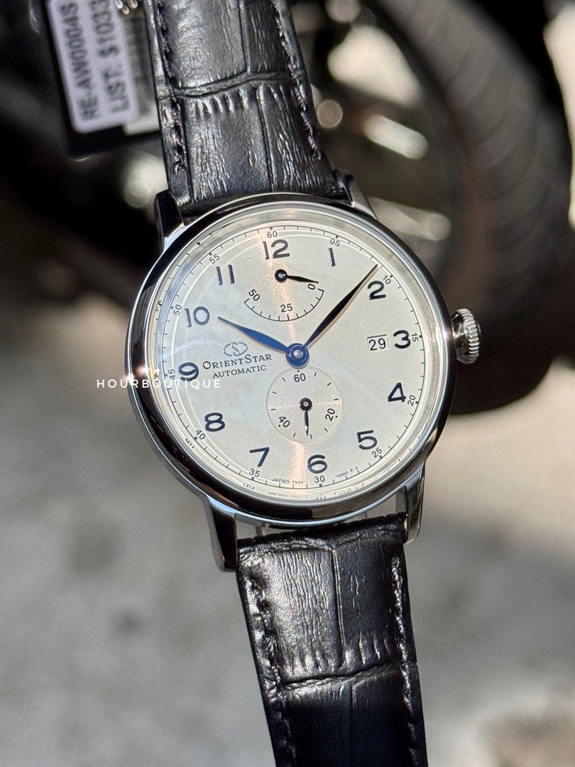 Brand New Orient Star Automatic White Dial Dress Watch RE-AW0004S