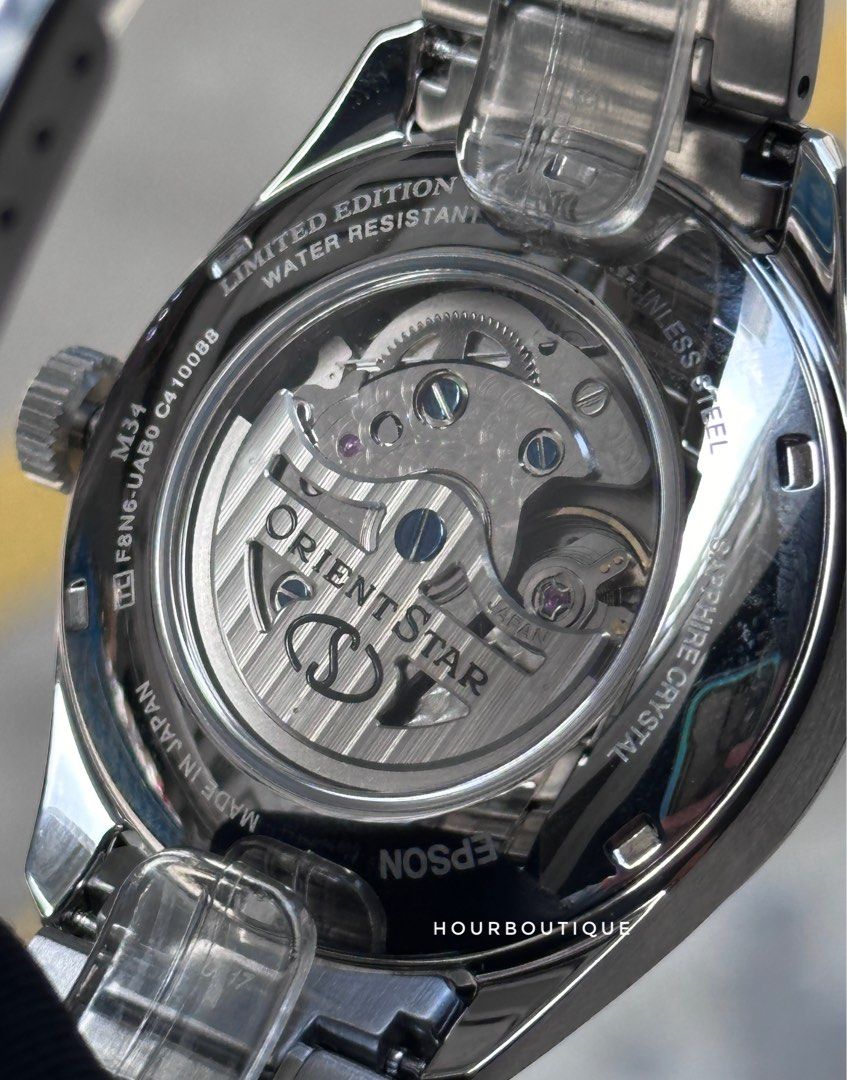 Brand New Orient Star Celestial White Meteorite Dial Automatic Mens Watch M34 RE-BX0002S