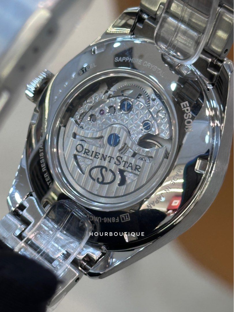 Brand New Orient Star Perseus Lighting Blue Dial Automatic Watch RE-BX0004L