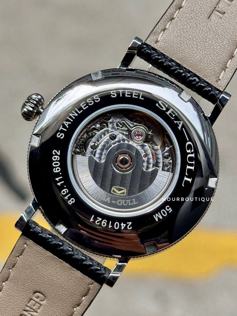Brand New SeaGull MoonPhase , Power Reserve Indicator Automatic Watch