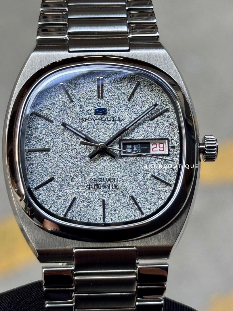 Brand New SeaGull Static Screen TV Design, Automatic Watch
