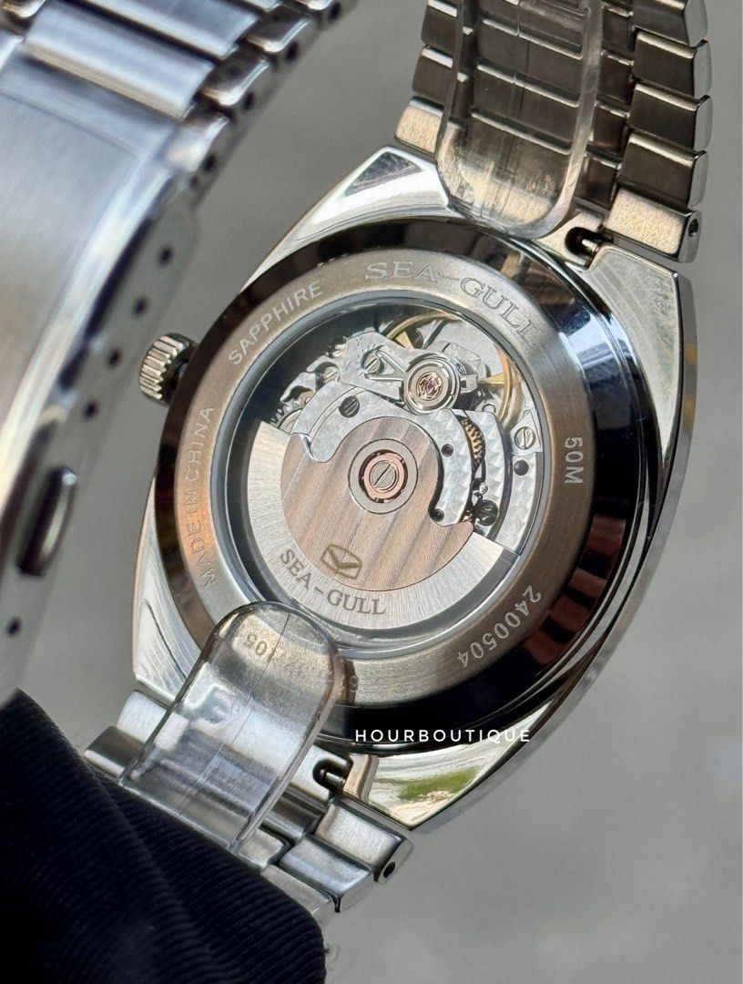 Brand New SeaGull Static Screen TV Design, Automatic Watch
