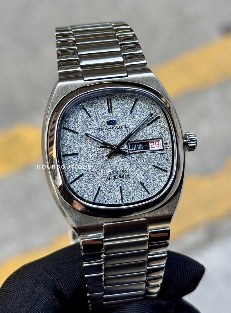 Brand New SeaGull Static Screen TV Design, Automatic Watch