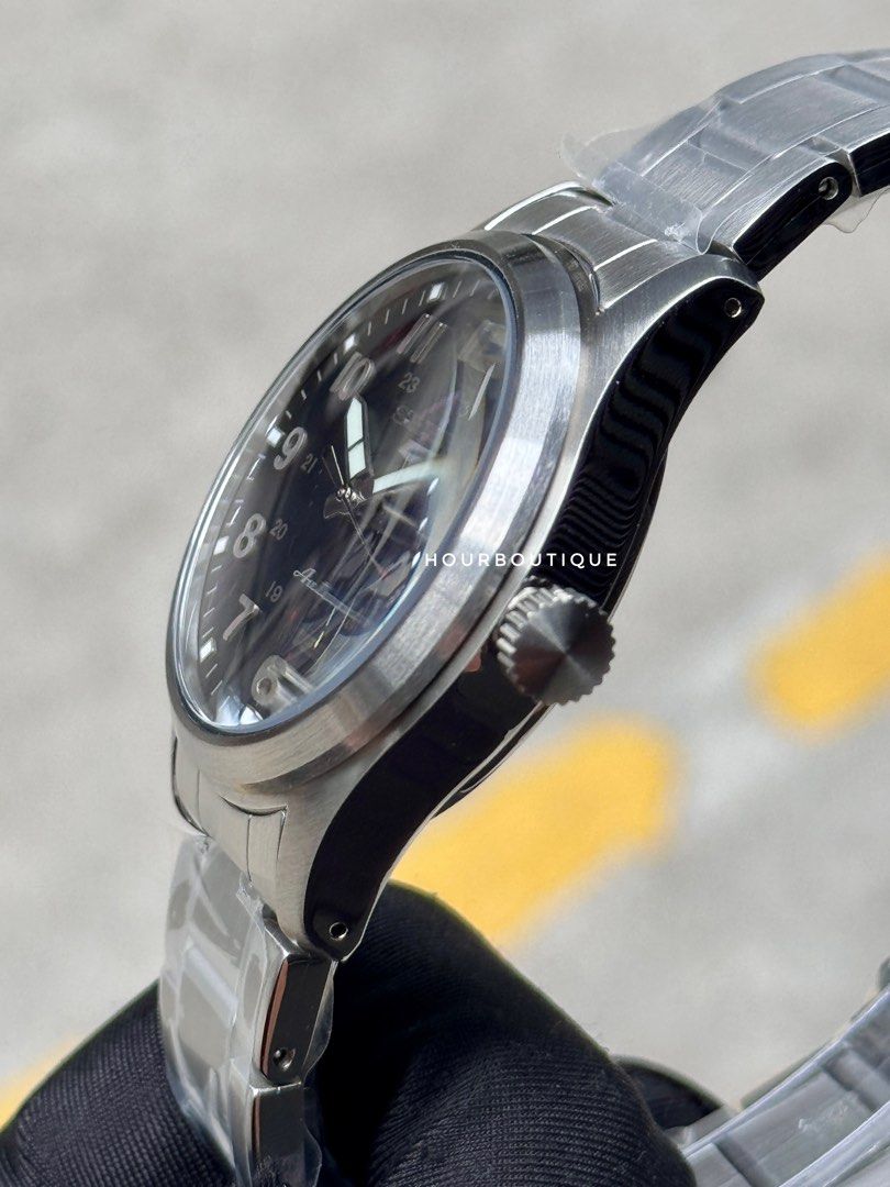 Brand New Seiko 5 Black Dial FieldWatch Automatic Watch SRPG27K1