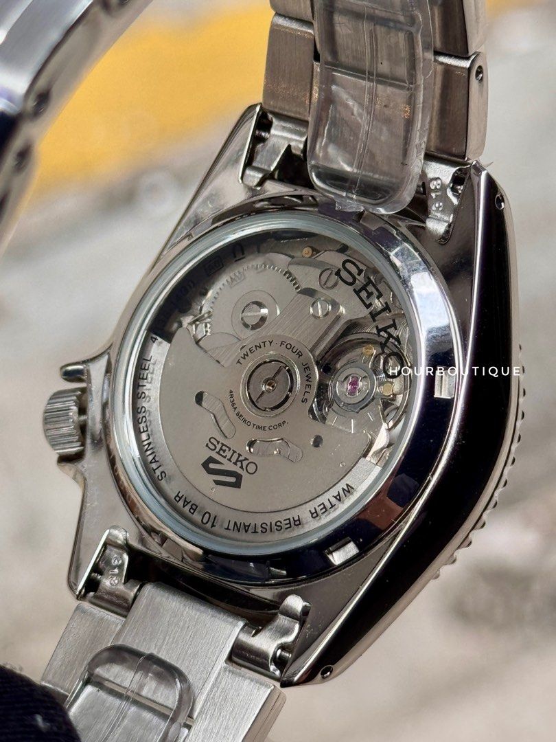 Brand New Seiko 5 Classic Black Dial Automatic Watch SRPD55K1