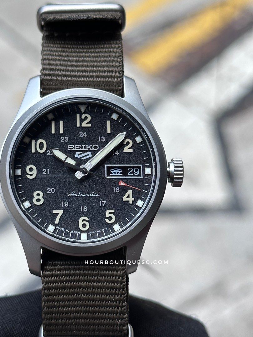 Brand New Seiko 5 Made In Japan Version Automatic Field Watch SBSA201