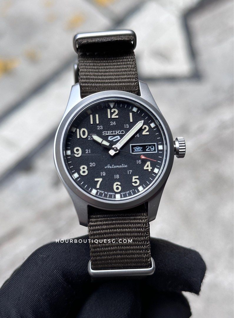 Brand New Seiko 5 Made In Japan Version Automatic Field Watch SBSA201