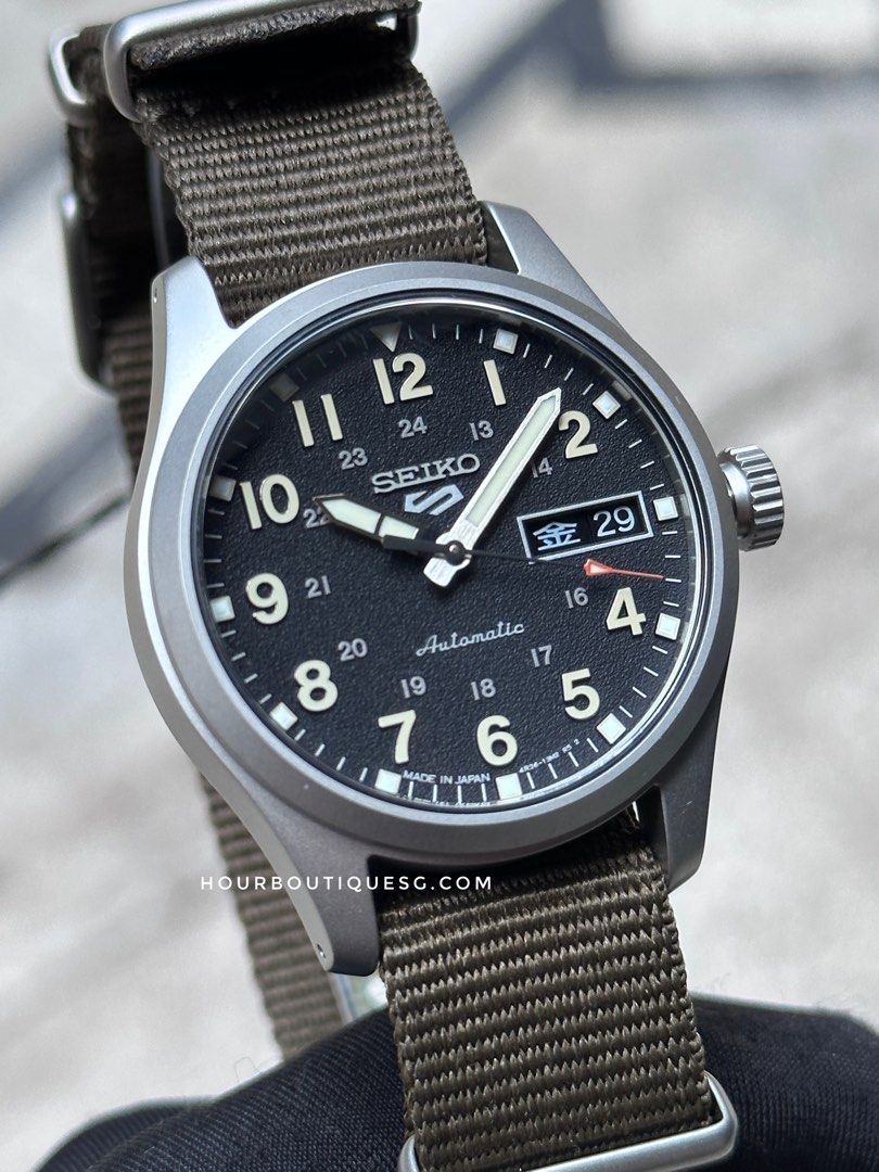 Brand New Seiko 5 Made In Japan Version Automatic Field Watch SBSA201