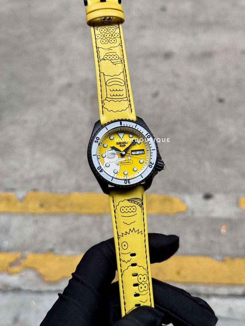 Brand New Seiko 5 Millions Monster Yellow , 500pc Limited Edition Automatic Watch SRPL65K1