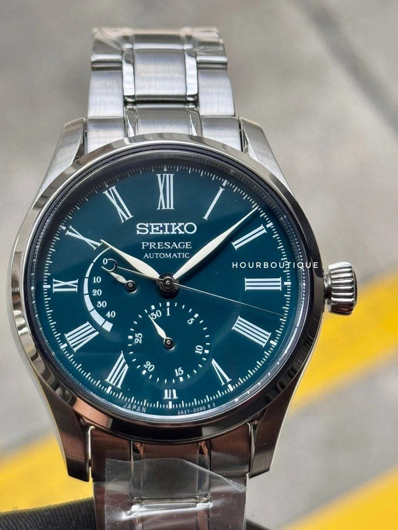 Brand New Seiko Boutique Exclusive Green Enamel Presage Automatic Dres HOUR BOUTIQUE SINGAPORE Brand New Seiko Boutique Exclusive Green Enamel Presage Automatic Dres HOUR BOUTIQUE SINGAPORE