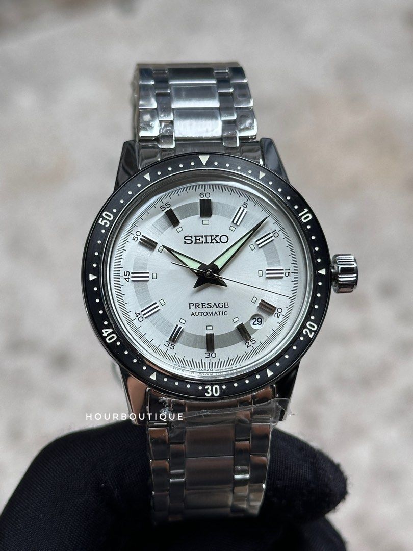 Brand New Seiko Presage 60s Style Automatic Men’s Watch SRPK61K1 SARY235