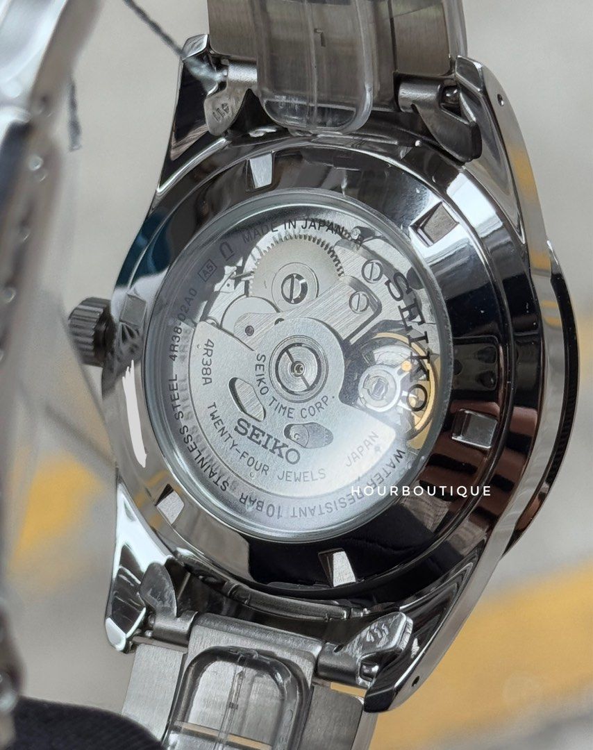 Brand New Seiko Presage Automatic Open Heart Mens Watch SCVE049