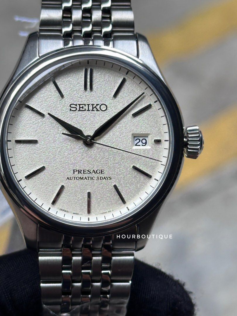 Brand New Seiko Presage Classic Series Cream Dial Automatic Watch SARX121 SPB463J1