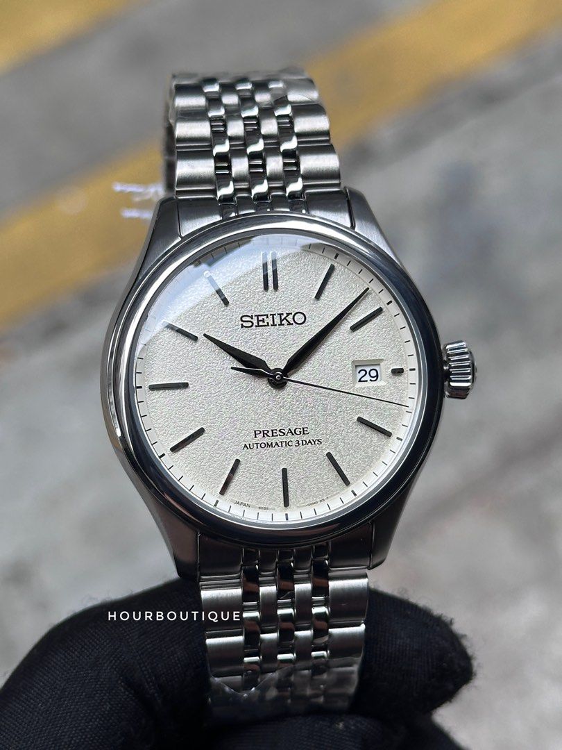 Brand New Seiko Presage Classic Series Cream Dial Automatic Watch SARX121 SPB463J1