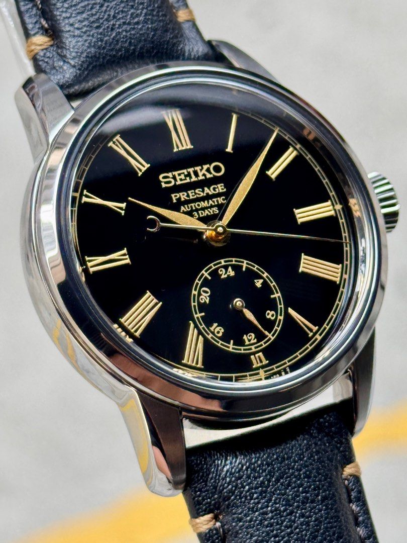 Brand New Seiko Presage Craftsman Series Urushi Hand Painted Dial Automatic Watch SPB499J1 SART011