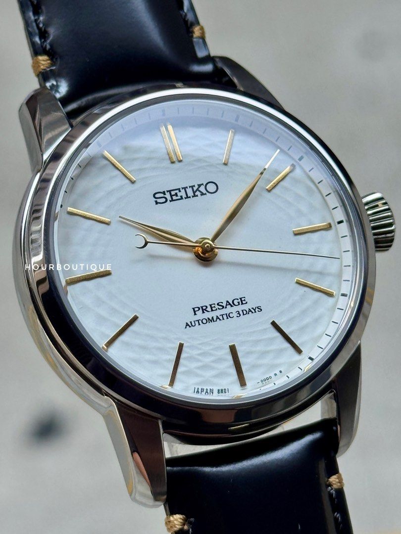 Brand New Seiko Presage Craftsman Series, Arita Porcelain Hand Made Dial Automatic Watch SPB497J1 SARX127