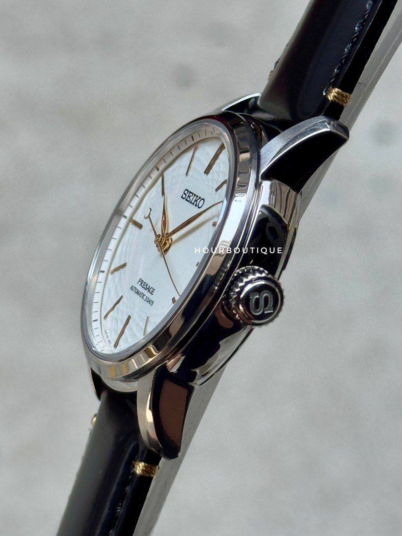 Brand New Seiko Presage Craftsman Series, Arita Porcelain Hand Made Dial Automatic Watch SPB497J1 SARX127
