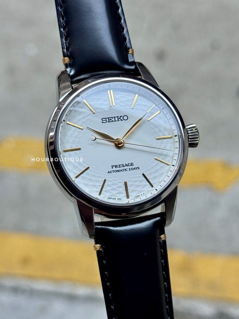 Brand New Seiko Presage Craftsman Series, Arita Porcelain Hand Made Dial Automatic Watch SPB497J1 SARX127