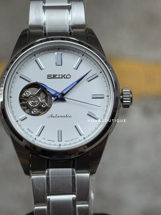 Brand New Seiko Presage Ladys Automatic Open Heart Watch SSDE009