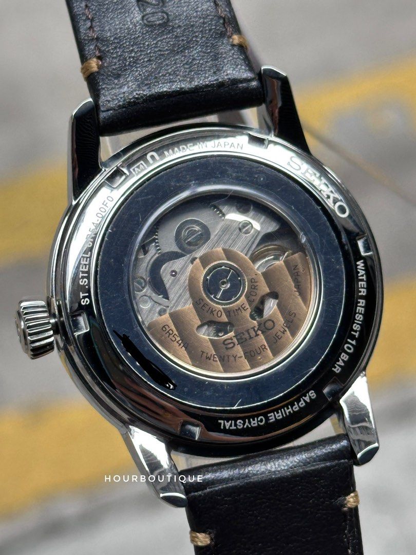 Brand New Seiko Presage Urushi Dial Automatic GMT Mens Dress Watch SARH001 SPB447J1