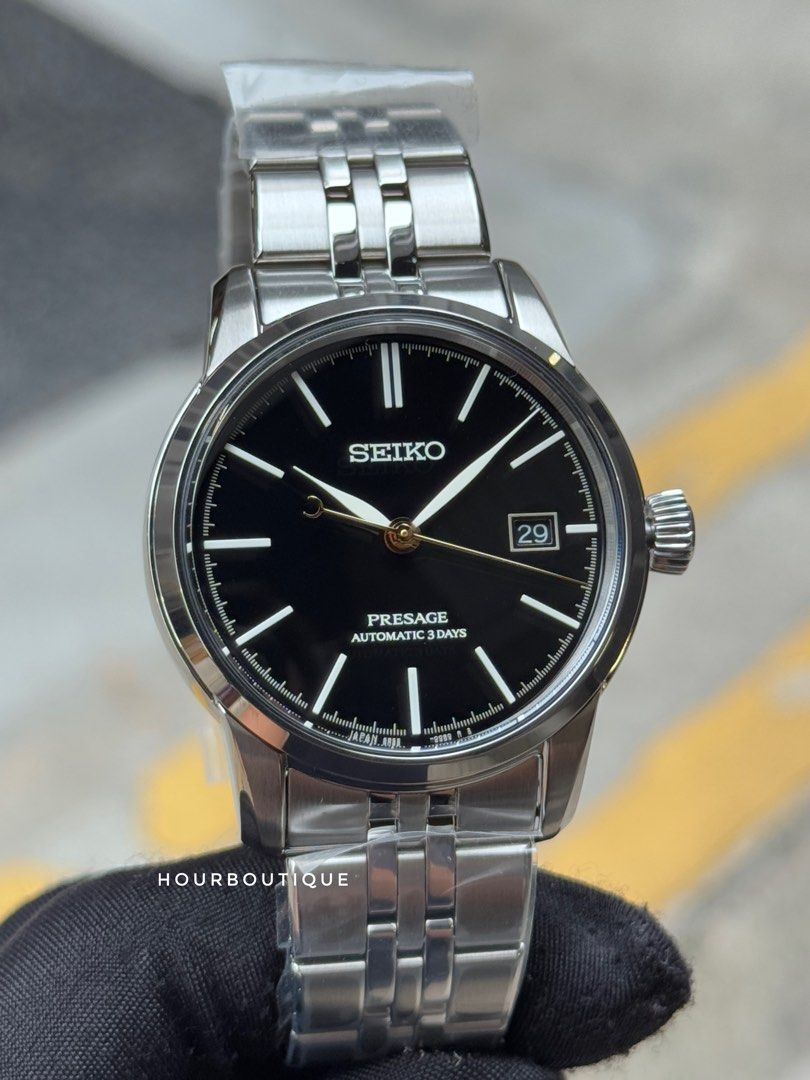 Brand New Seiko Presage Urushi Hand Crafted Dial Automatic Dress Watch SPB405J1