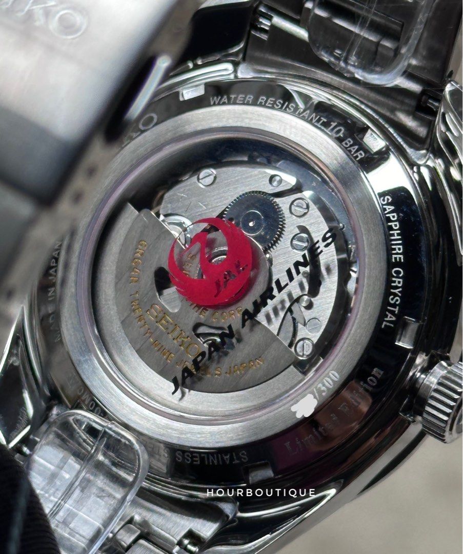 Brand New Seiko Presage X Japan Airline JAL Automatic GMT Men’s Watch SARF025
