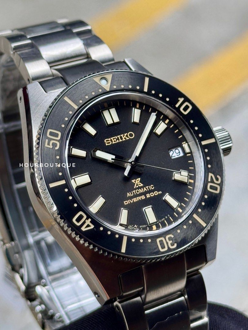 Brand New Seiko Prospex 62Mas Gold Index Automatic Divers Watch SPB239J1