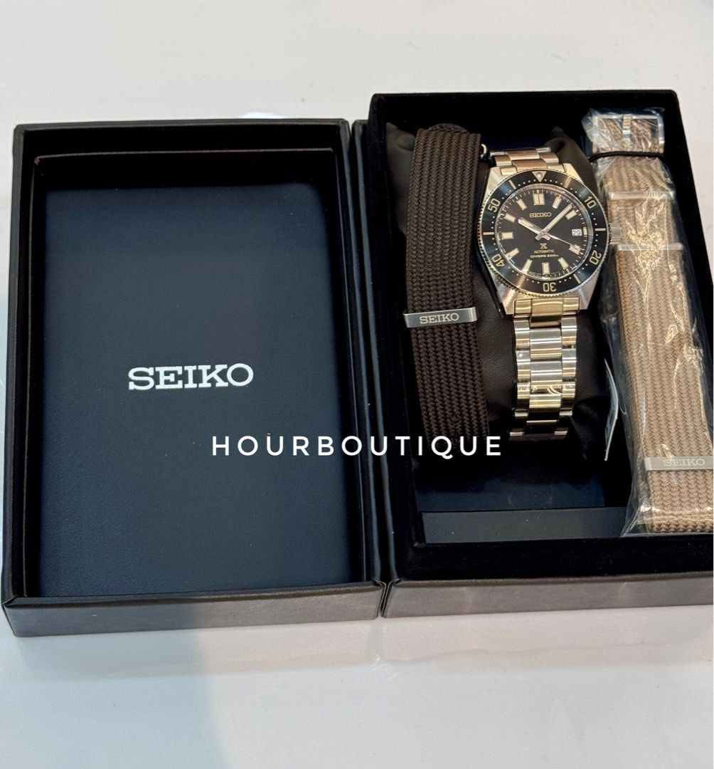 Brand New Seiko Prospex 62Mas Gold Index Automatic Divers Watch SPB239J1