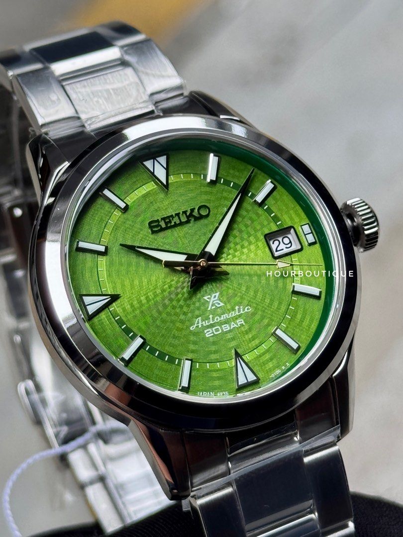Brand New Seiko Prospex Alpinist Bamboo Forest Automatic Limited Edition Watch SPB435J1