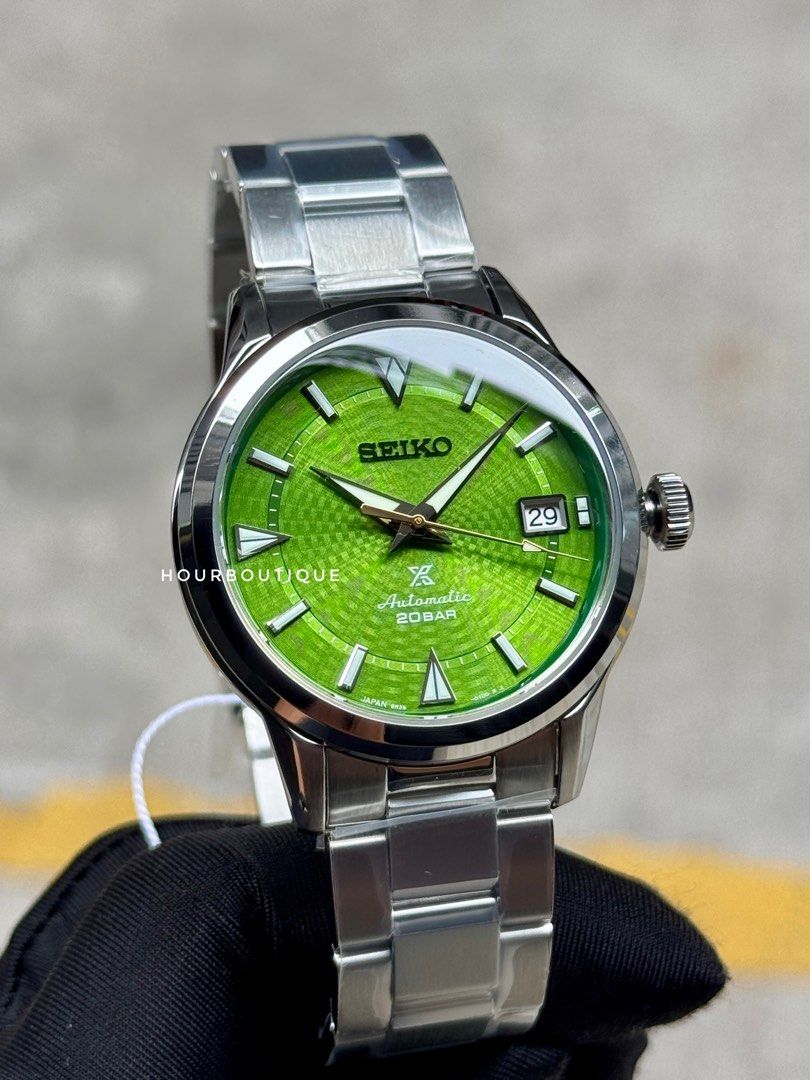 Brand New Seiko Prospex Alpinist Bamboo Forest Automatic Limited Edition Watch SPB435J1