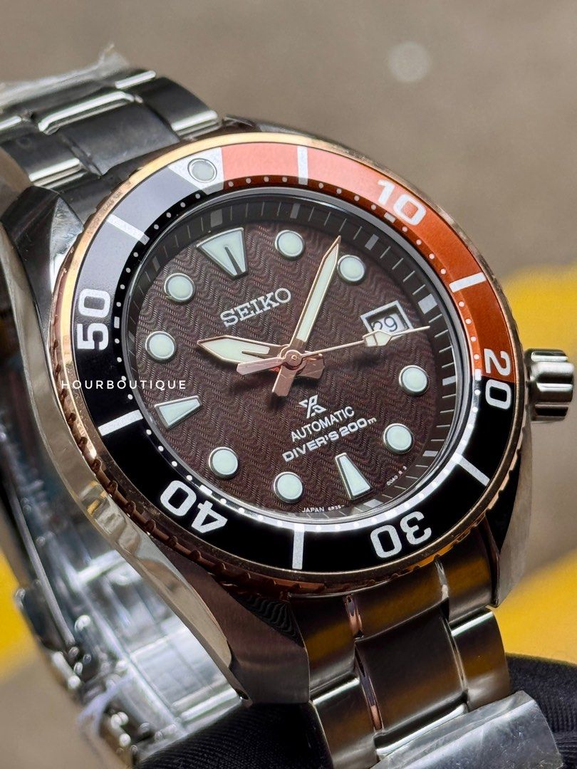 Brand New Seiko Prospex HawksBill Sumo Automatic Divers Watch SPB192J1