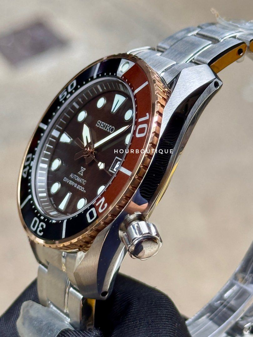Brand New Seiko Prospex HawksBill Sumo Automatic Divers Watch SPB192J1