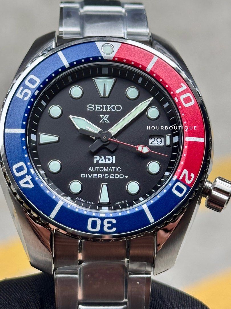Brand New Seiko Prospex Padi Sumo, Automatic Divers Watch SPB181J1