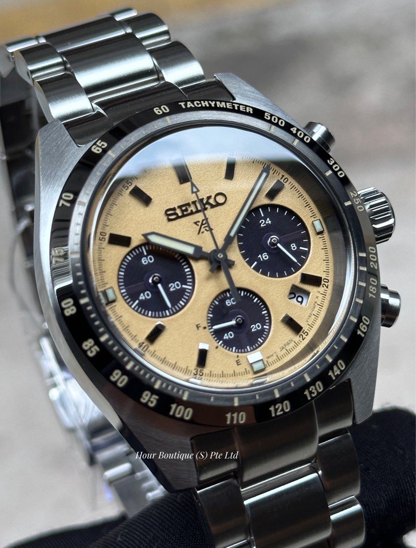 Brand New Seiko Prospex Made In Japan Version SpeedTimer Beige