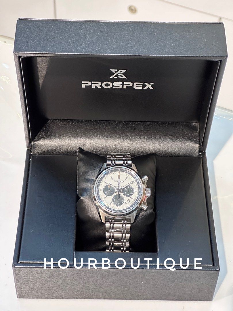 PRE ORDER AVAILABLE; Brand New Seiko Prospex Speedtimer Automatic Chronograph Panda Dial Men’s Watch SBEC021 SRQ047J1