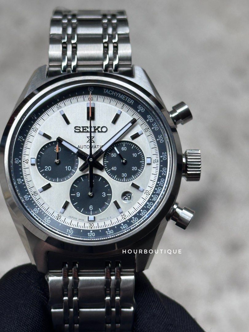 PRE ORDER AVAILABLE; Brand New Seiko Prospex Speedtimer Automatic Chronograph Panda Dial Men’s Watch SBEC021 SRQ047J1