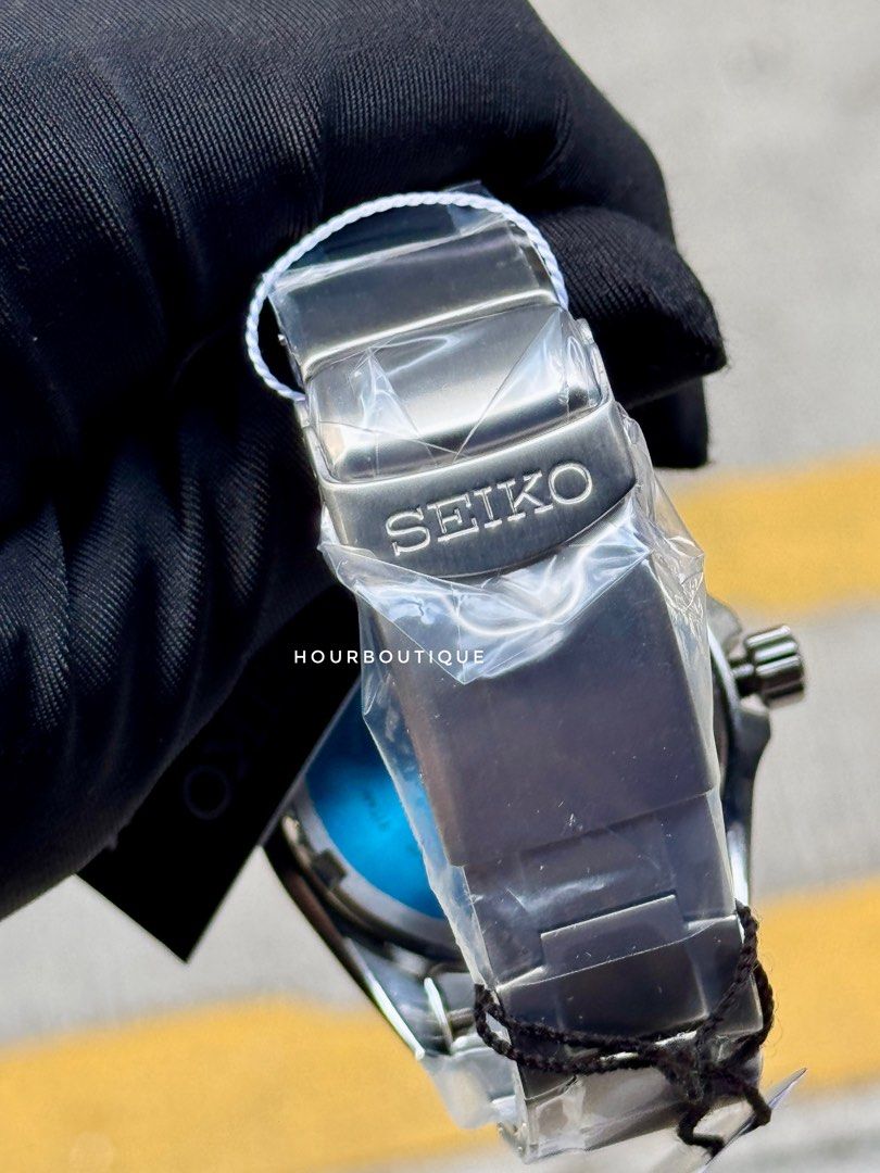 Brand New Seiko Prospex Titanium Shogun Black Dial Automatic Divers Watch SPB189J1