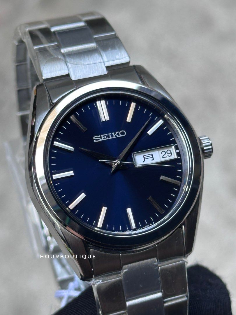 Brand New Seiko Spirit blue Dial Quartz 37mm Japan Only Watch SBTH009